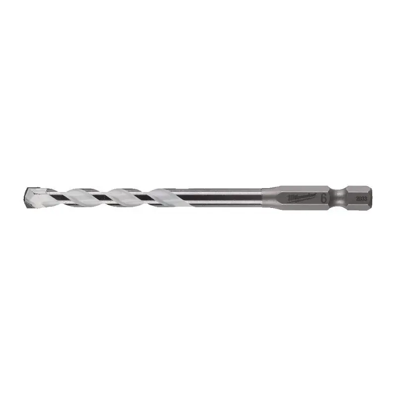 Свердло для мультиматеріалів ShW HEX MILWAUKEE, діаметр 6,0x100х50мм - фото 2