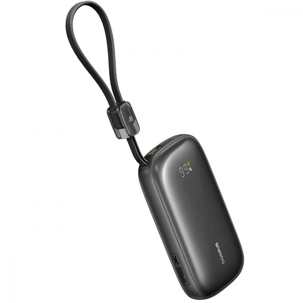 Павербанк Baseus EnerFill Qpow 3 Ultra Black 10 000 mAh / 22.5 Вт (E0027L00) - фото 5