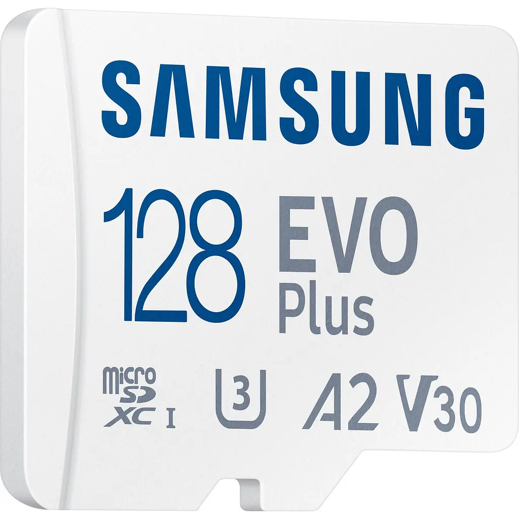 Карта пам'яті Samsung microSDXC EVO Plus 128 GB Class 10 UHS-I U3 V30 A2 + SD Adapter (MB-MC128SA) [165883] - фото 4