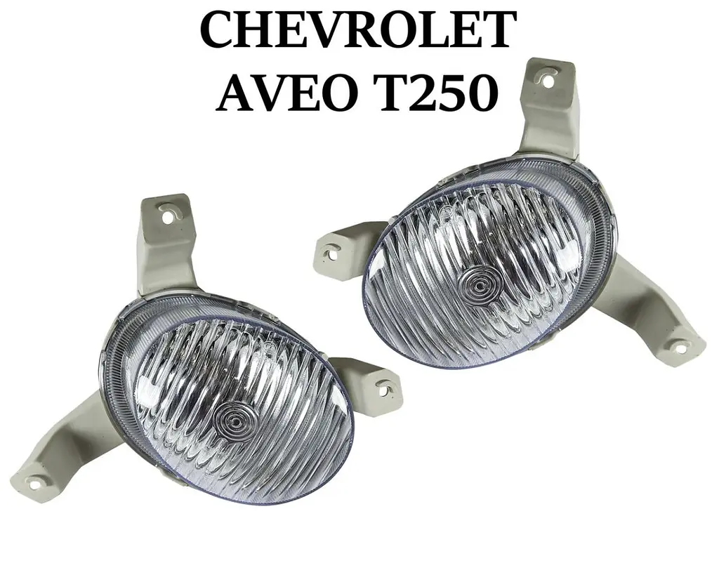 Протитуманні фари для Chevrolet Aveo з електропроводкою 2006-2008 2 шт. (CV-247W) - фото 4