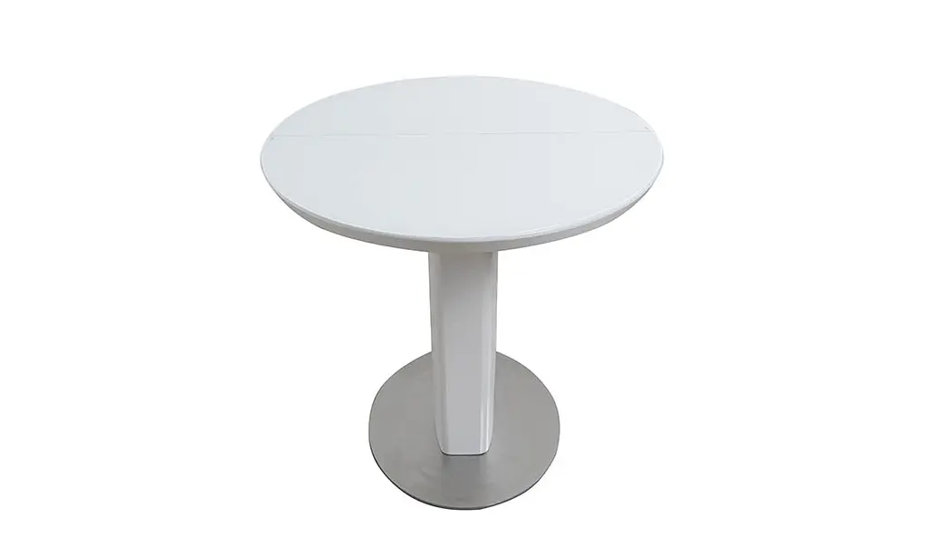 Стол обеденный Prestol Ева раскладной 140/180х90х76 см белый - фото 4