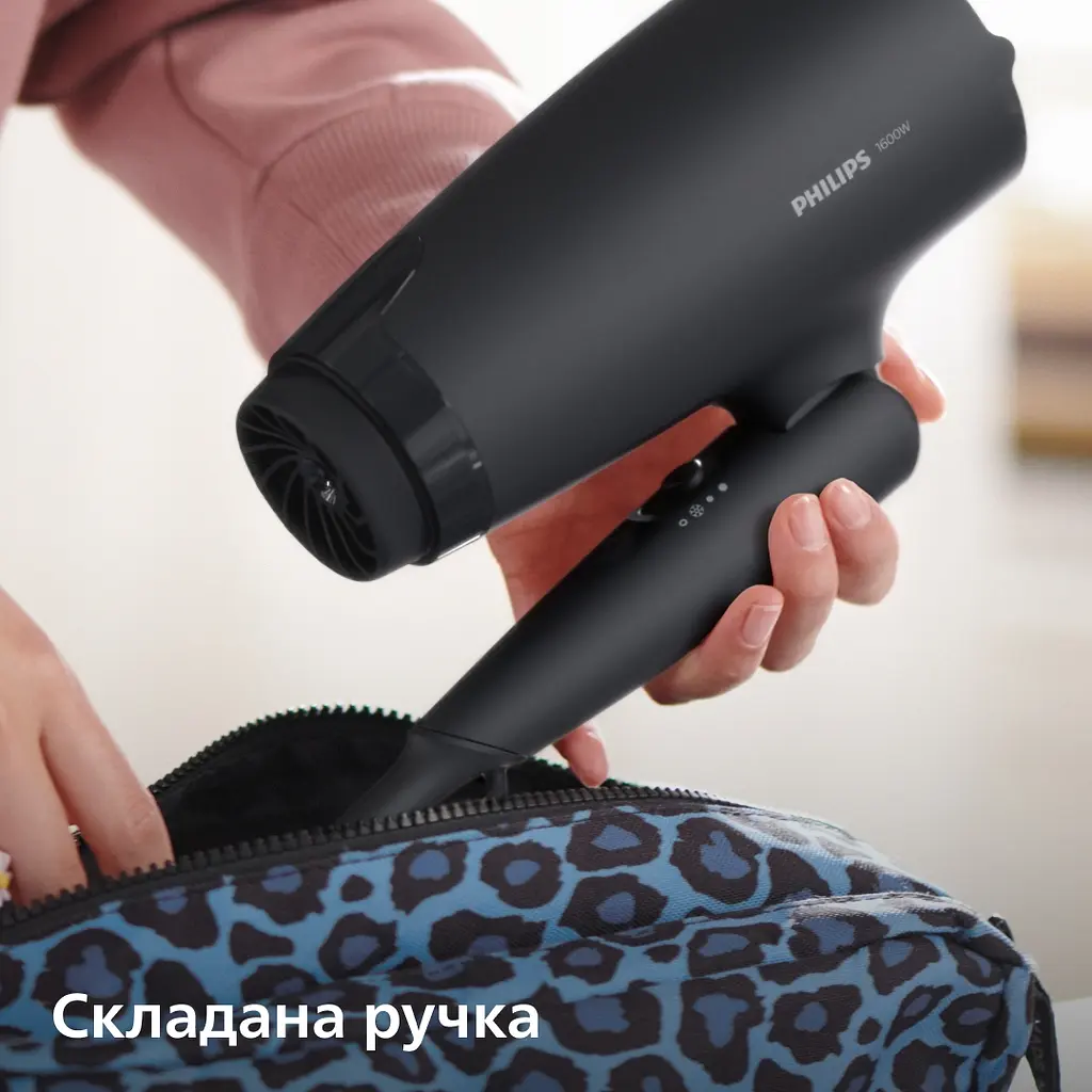 Фен Philips 3000 series черный (BHD308/10) - фото 7