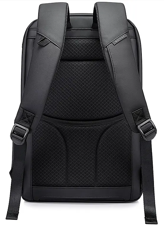 Рюкзак міський Bange BG-2517 25л ранець з відсіком для ноутбука до 15.6'' USB-роз'єм Black (19370) - фото 2