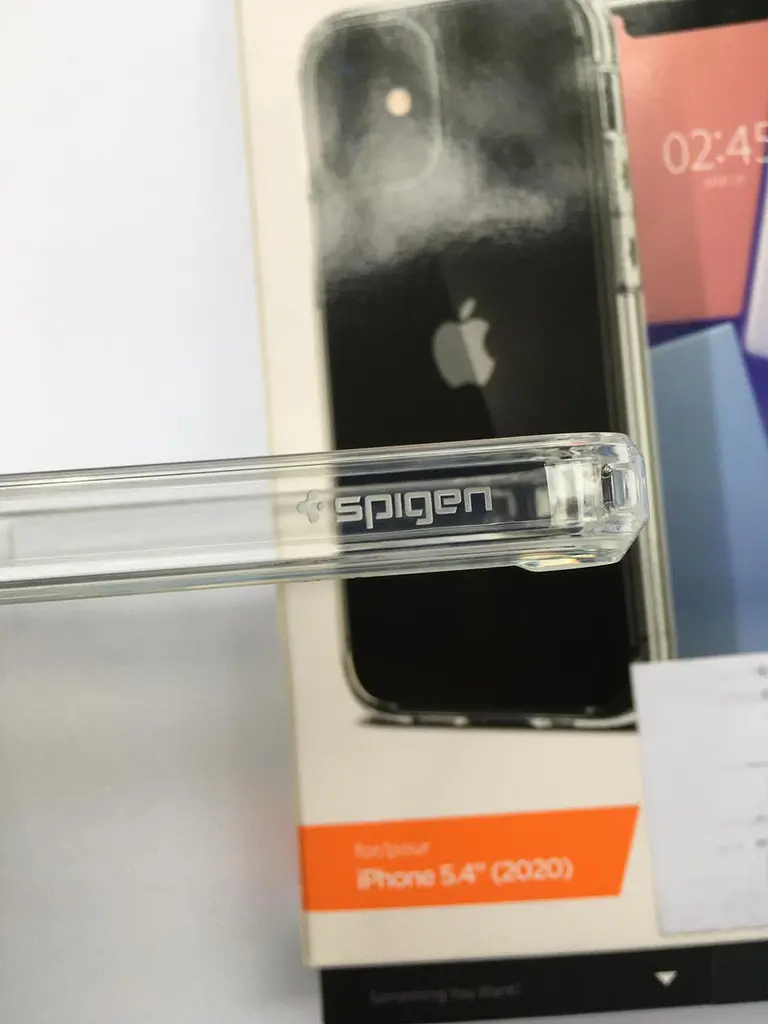 Оригінальний протиударний чохол Spigen Ultra Hybrid для iPhone 12 Mini Crystal Clear (ACS01542) - фото 10