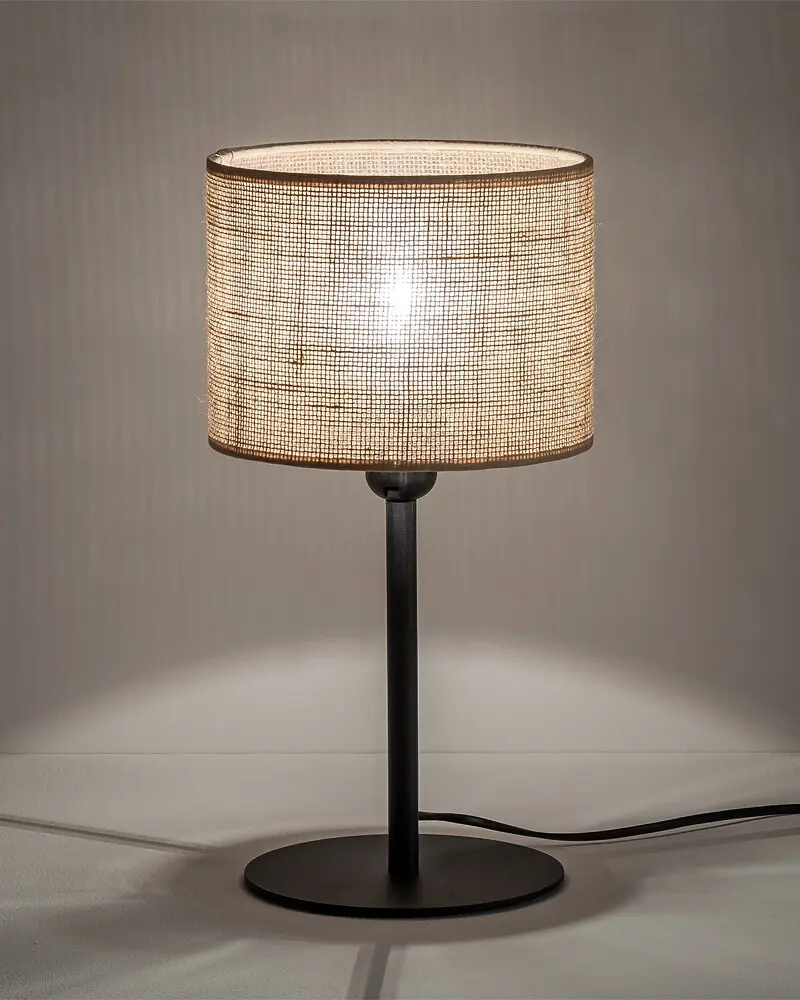Настільна лампа TK Lighting 5552 Juta E27 1x15W IP20 чорна - фото 3