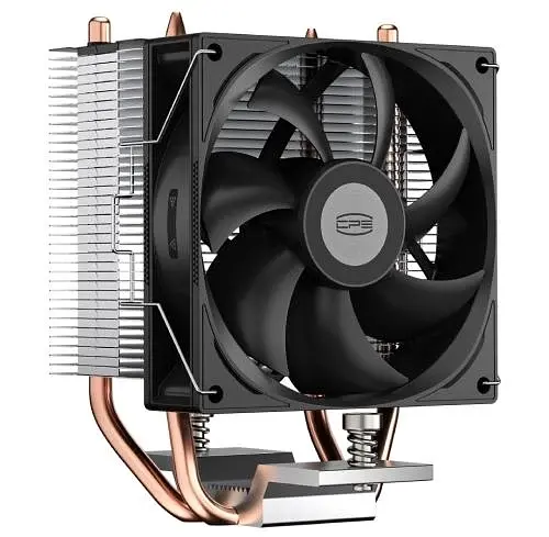 Кулер для процесора R200, Black, алюміній/мідь, 1x92 мм PcCooler teh0027827