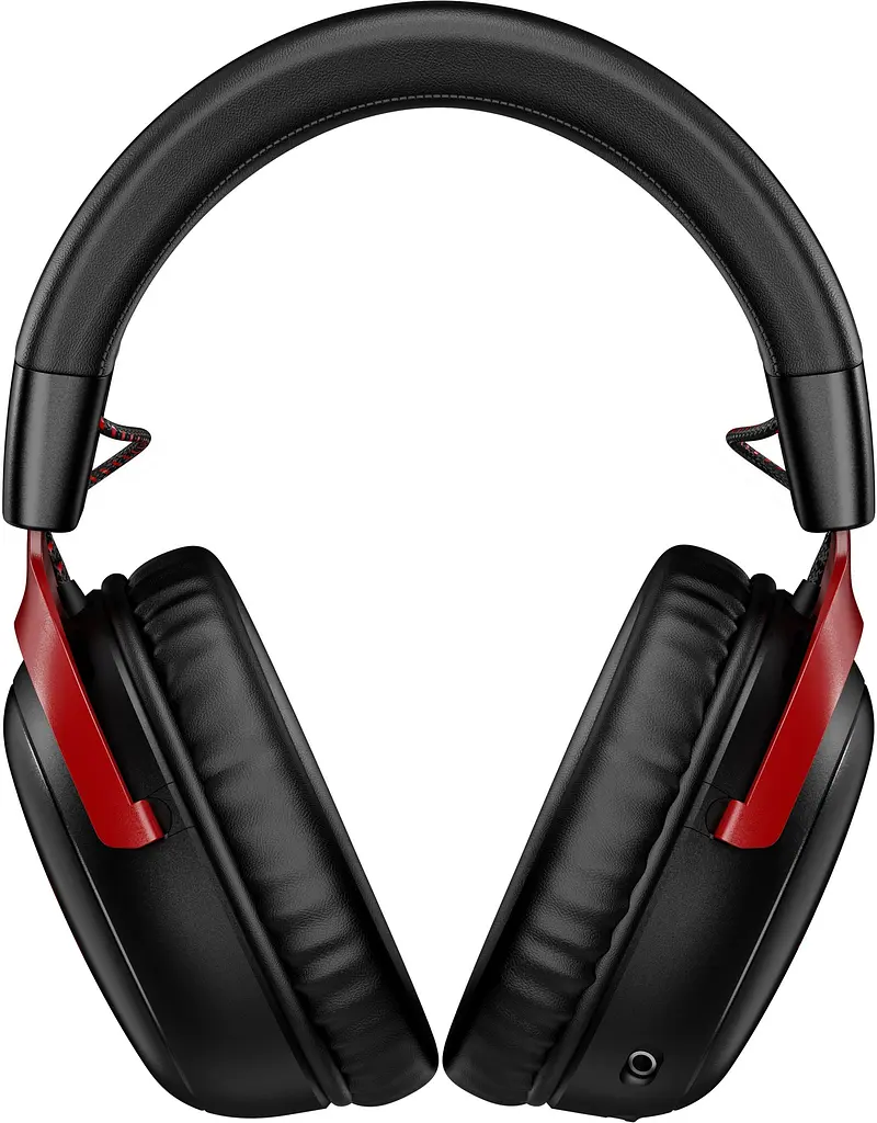 Гарнітура HyperX ігрова Cloud III WL/USB-A/USB-C чорно-червоний (77Z46AA) - фото 3