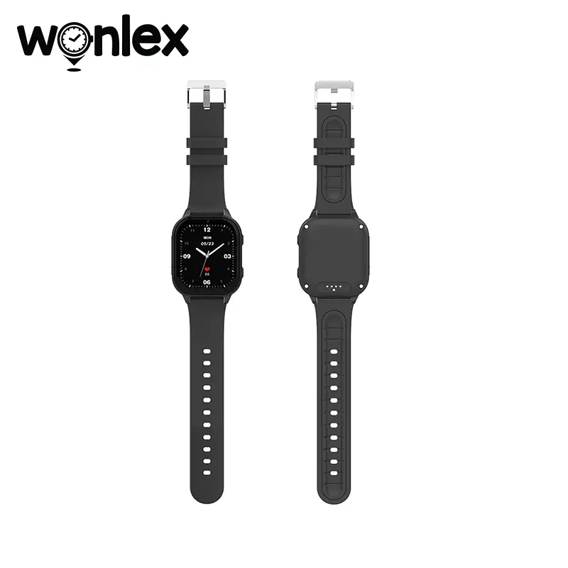 Смарт-часы детские Wonlex KT19 RPO 4G с камерой WI-FI GPS SIM-карта Black (16992) - фото 3