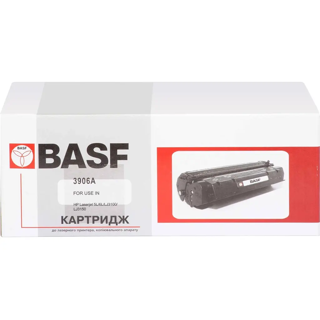 Картридж тон. BASF для HP LJ 5L/6L аналог C3906A Black ( 2500 ст.) (BASF-KT-C3906A) - фото 3