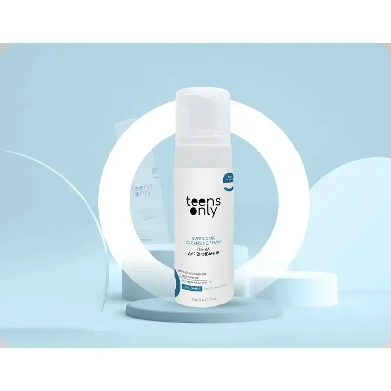 Пінка для вмивання Teens Only Pre-Teens Super-Care Cleansing Foam 9+ для нормальної та чутливої шкіри 150 мл (4820278290011) - фото 2