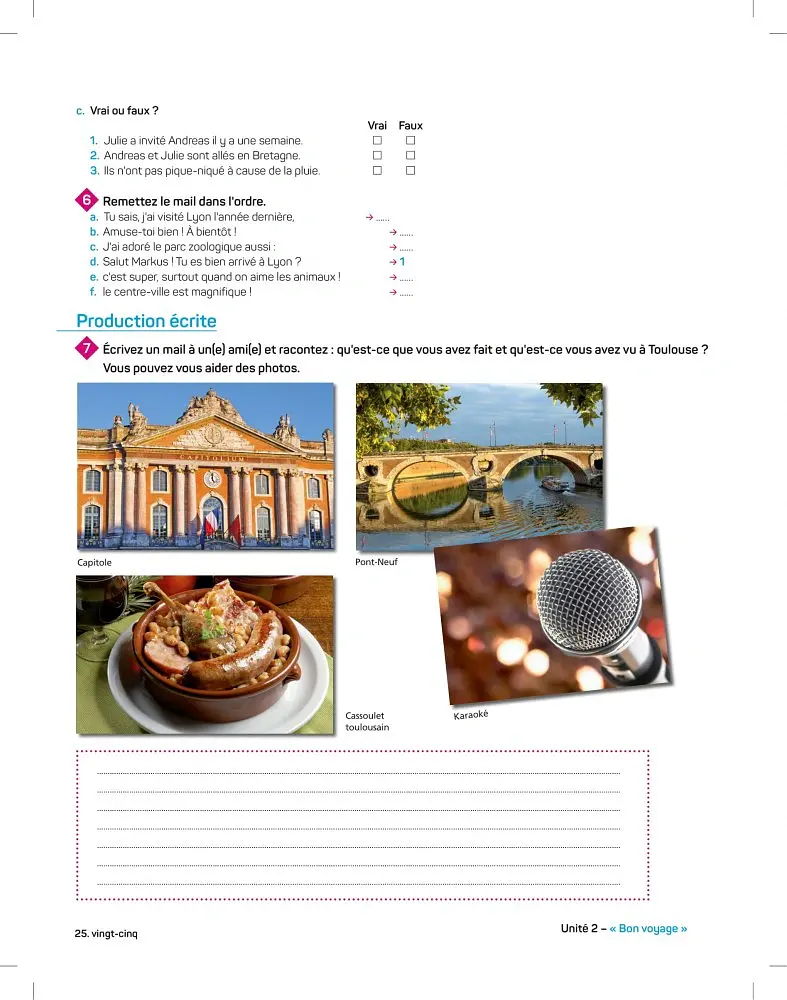 LaClasse - Niveau A2 - Cahier d'activités - Клер Санчес - фото 3