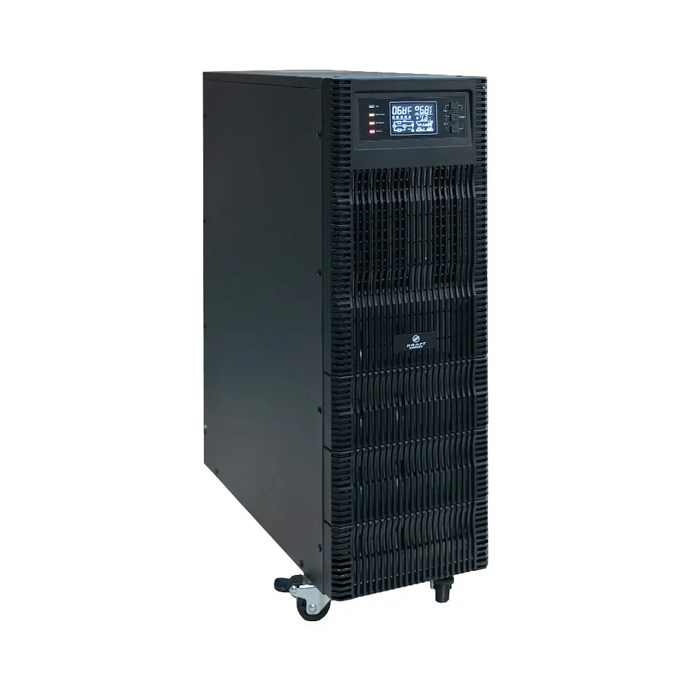Джерело безперебійного живлення Kraft KRF-T6000VA/6000W(LCD) Pro Online UPS з вбудованими акумуляторними батареями (42-00108) - фото 3