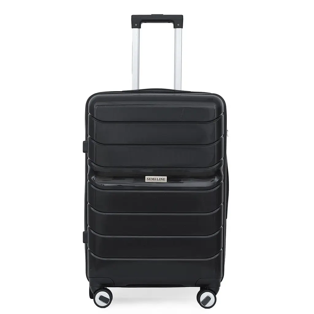 Валіза Semi Line 26" M Black (T5618-2) - фото 3
