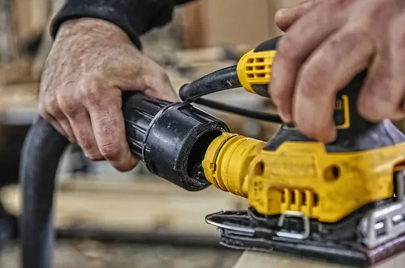 DeWALT Шліфмашина вібраційна DeWalt 230Вт 14000об/хв 108х115мм амплітуда 1.6мм 1.28кг - фото 10