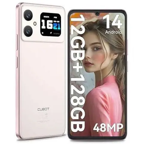Смартфон Cubot A20 4/128 GB розовый - фото 3
