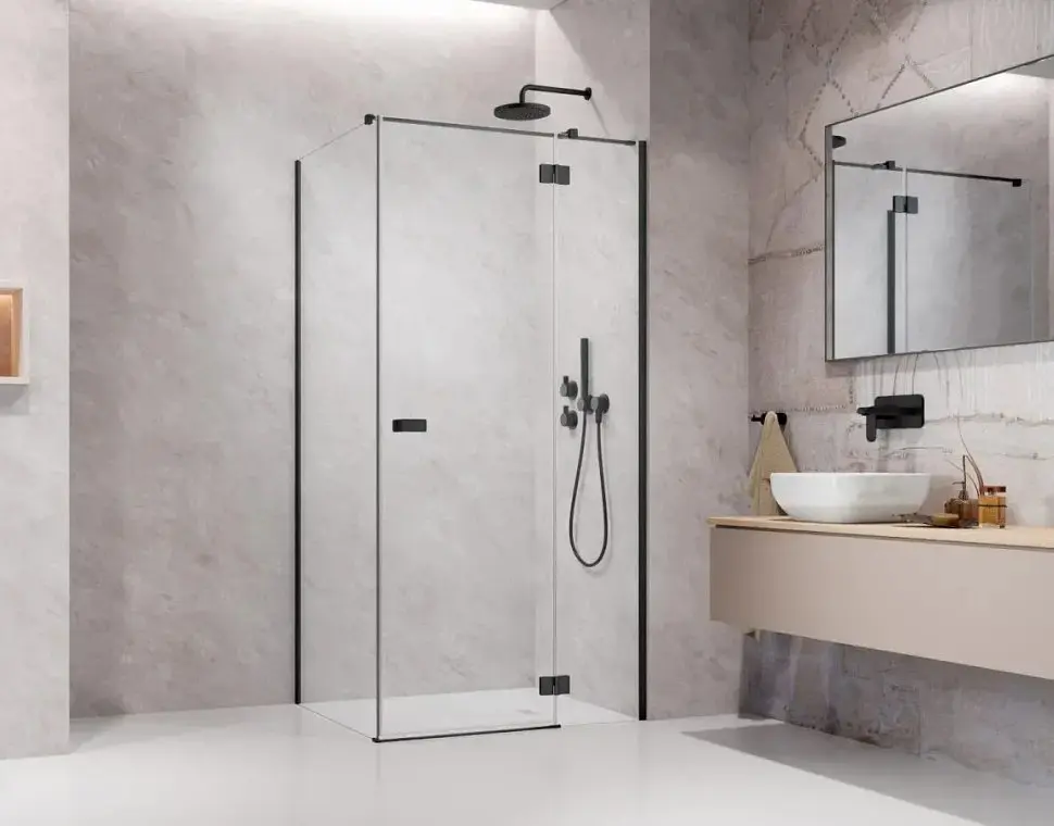 Душевые двери Radaway Garda KDJ 120х195 правые, безопасное стекло, черный (10700120-54-01R) - фото 3
