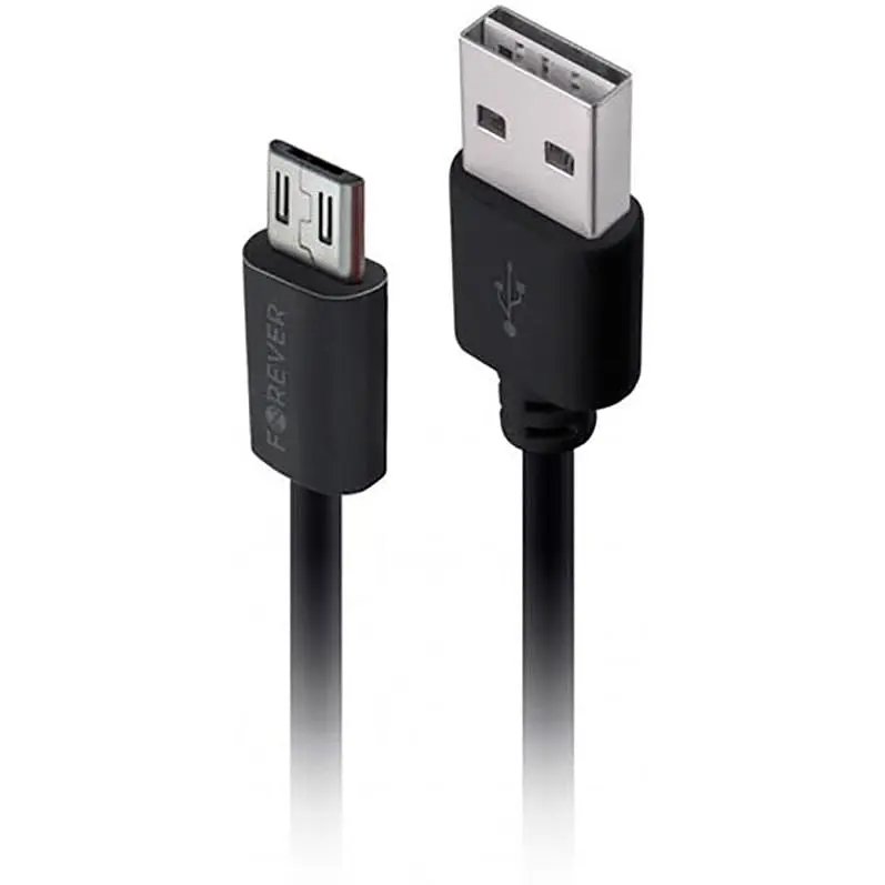 Автомобільний зарядний пристрій Forever M02 2A Cable microUSB Black - фото 4