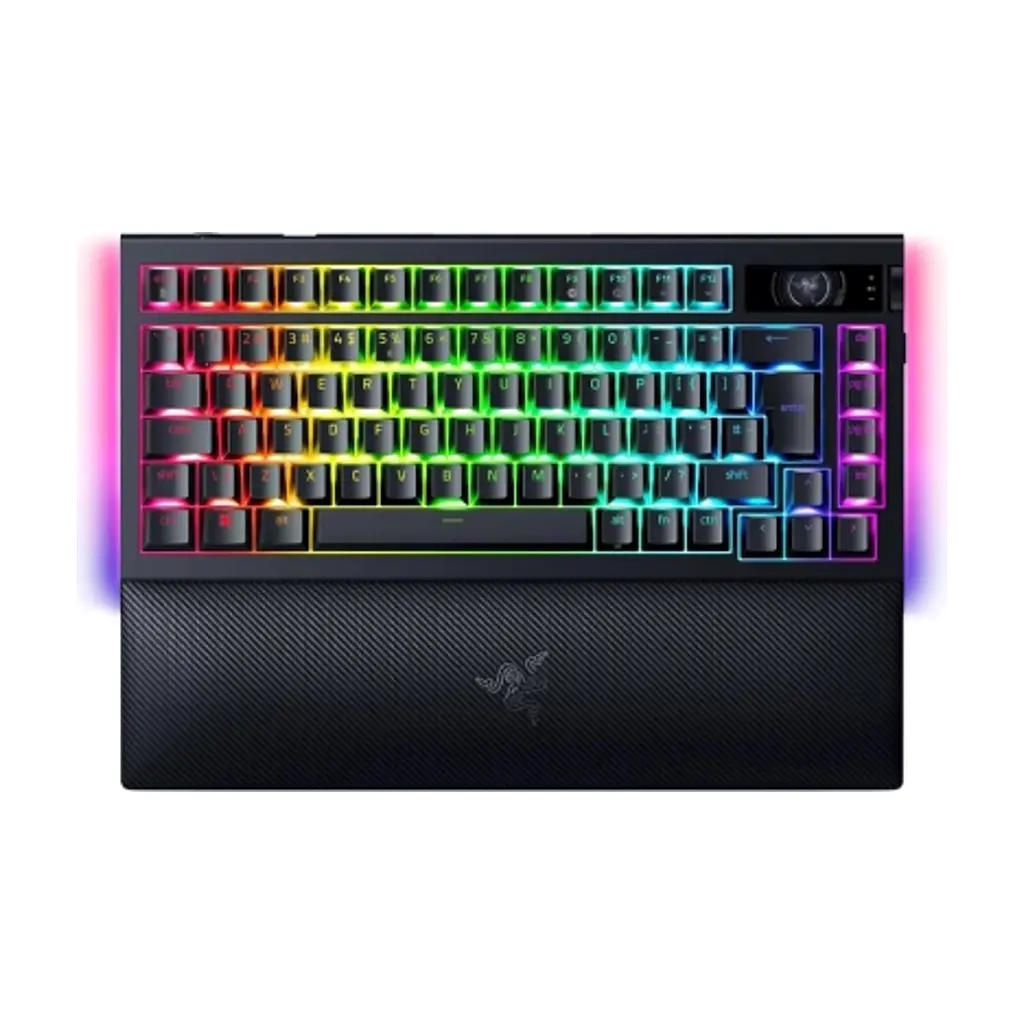 Клавіатура Razer BlackWidow V4 Pro 75 ISO Wireless/Bluetooth/USB UA Black (RZ03-05130300-R3E1) - фото 2