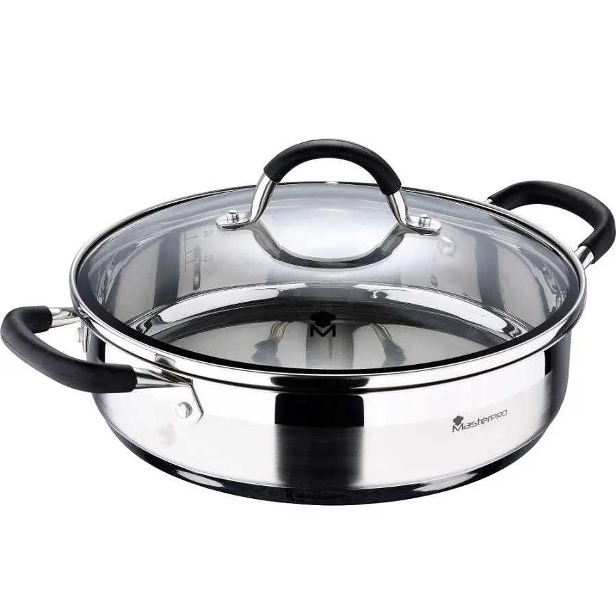 Сотейник MasterPro Foodies collection 3,8 л (BGMP-1503-BK) - фото 4