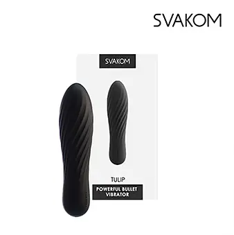 Вібратор Svakom Tulip Потужний міні-, 10.6х2.65 см чорний - фото 5