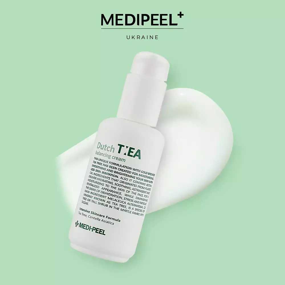 Крем для обличчя Medi-Peel Dutch Tea Balancing Cream заспокійливий з чайним деревом  70 мл - фото 3