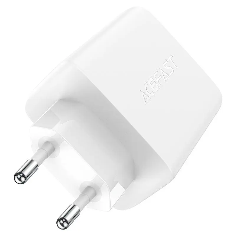 Зарядное устройство Acefast GaN A41 3 выхода 2*Type-C и 1*USB 65W белое - фото 2
