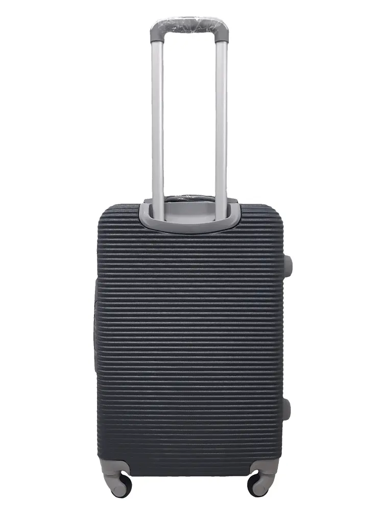 Валіза середня M ABS-пластик Milano bag 004 66×44×28,5см 75л Сірий - фото 3