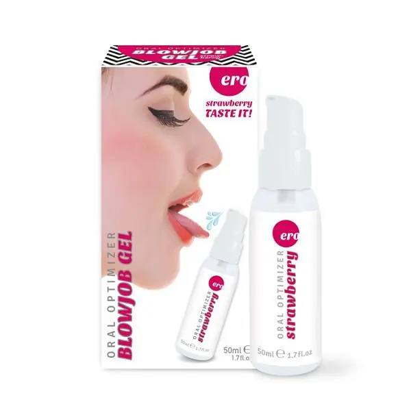 Оральний лубрикант Hot Oral Optimizer Blowjob Gel, 50 мл (полуниця)