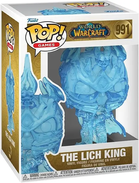 Коллекционная фигурка Funko Pop Фанко Поп  Варкрафт Король Лич Артас World of Warcraft The Lich King Arthas - фото 2