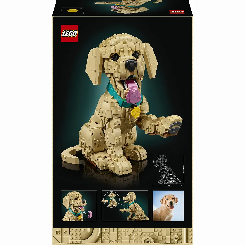 Уцінка. Конструктор LEGO Icons Цуценя золотистого ретривера 2102 деталі (11384) - фото 14