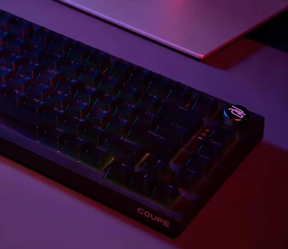 Клавиатура Proove Gaming Coupe (украинская раскладка) Black (WKCP00022401) - фото 7