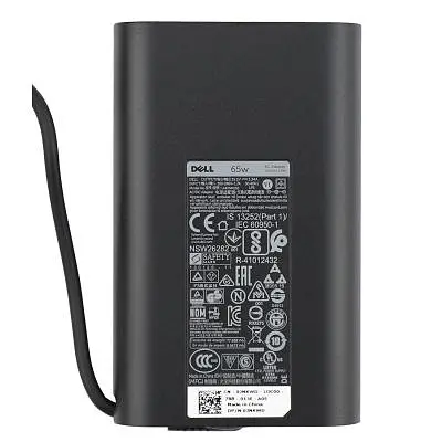 Блок живлення до ноутбуку Dell 65W Oval 19.5V 3.34A разъем 7.4/5.0 (pin inside) (LA65NM130 / A40224) - фото 3