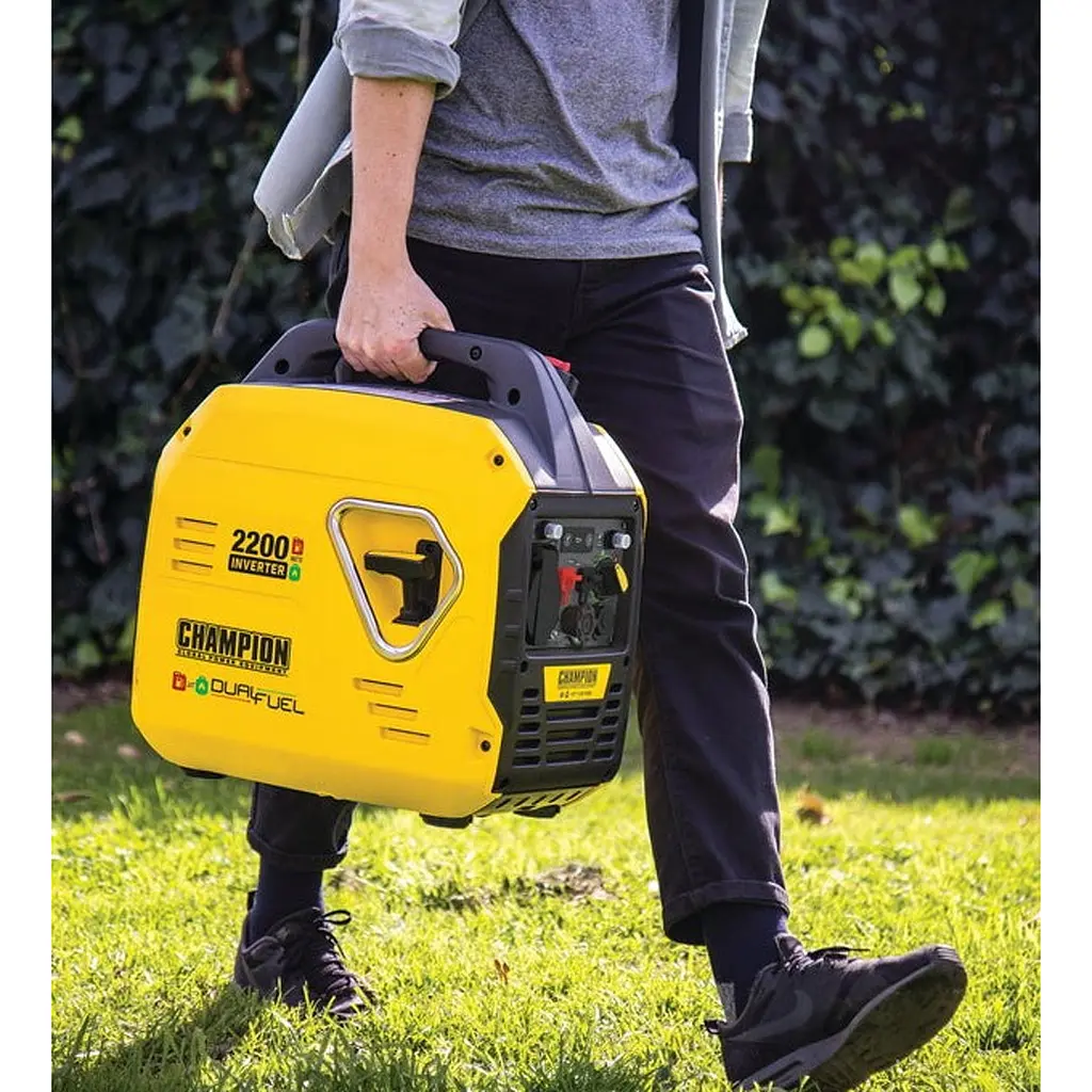 Инверторный газово-бензиновый генератор Champion 2200W LPG [92001i-DF-EU] [117537] - фото 9