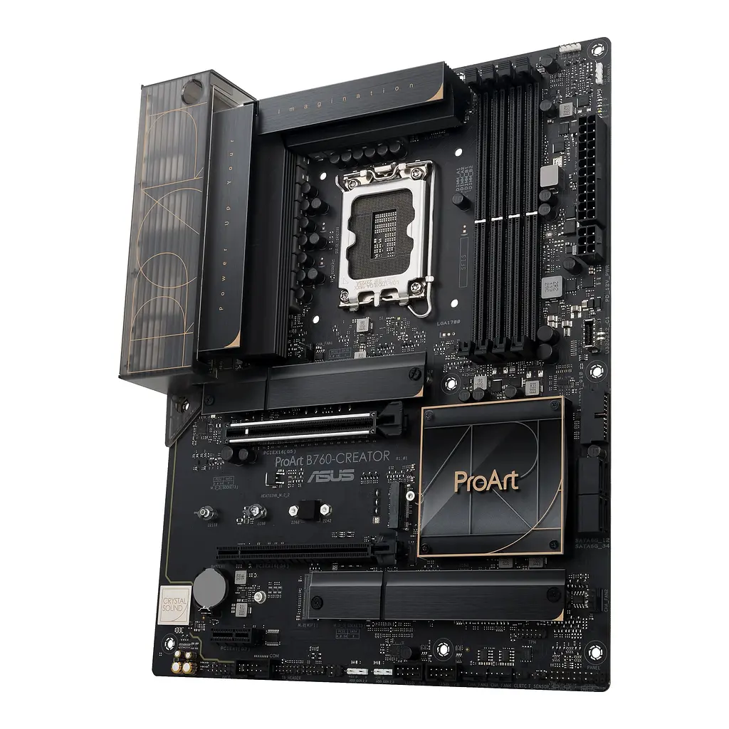 ASUS Материнська плата PROART B760-CREATOR s1700 B760 4xDDR5 M.2 HDMI DP ATX - фото 5