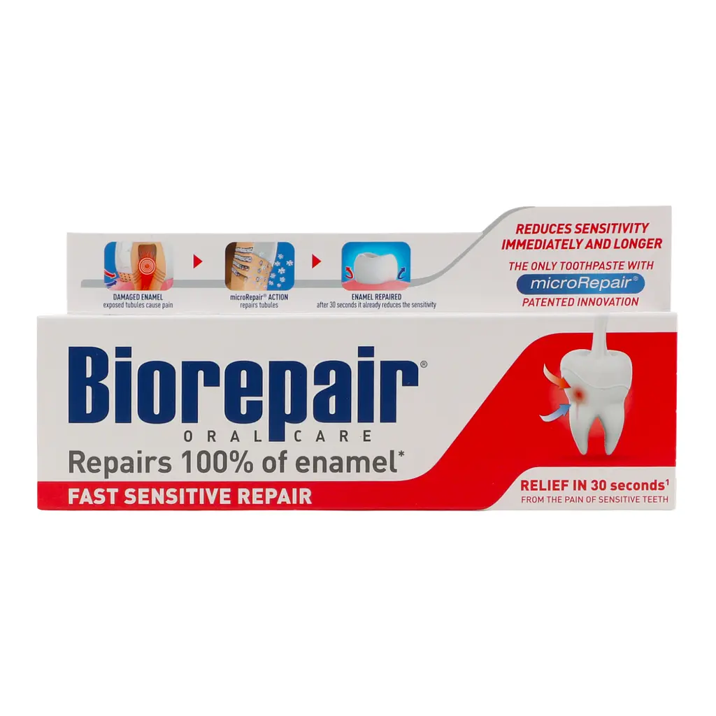 Зубна паста Biorepair Швидке позбавлення чутливості 75 мл - фото 2