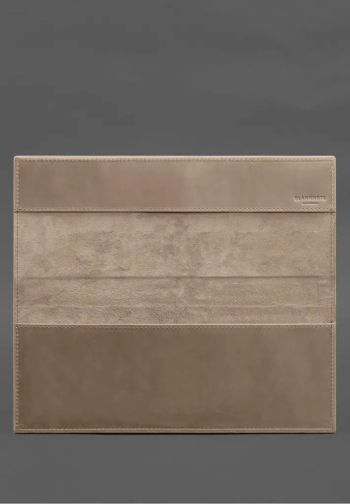 Настольный планер с блоком на пружине светло-бежевый Crazy Horse - фото 5