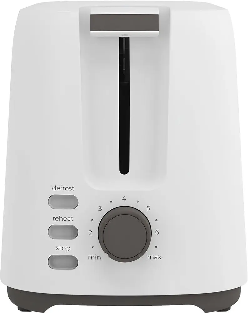 Тостер AIWA ABT-700 ASATAN 750Вт/2 відділення/хутро. управління/розморожування/підігрів булочок/білий - фото 2