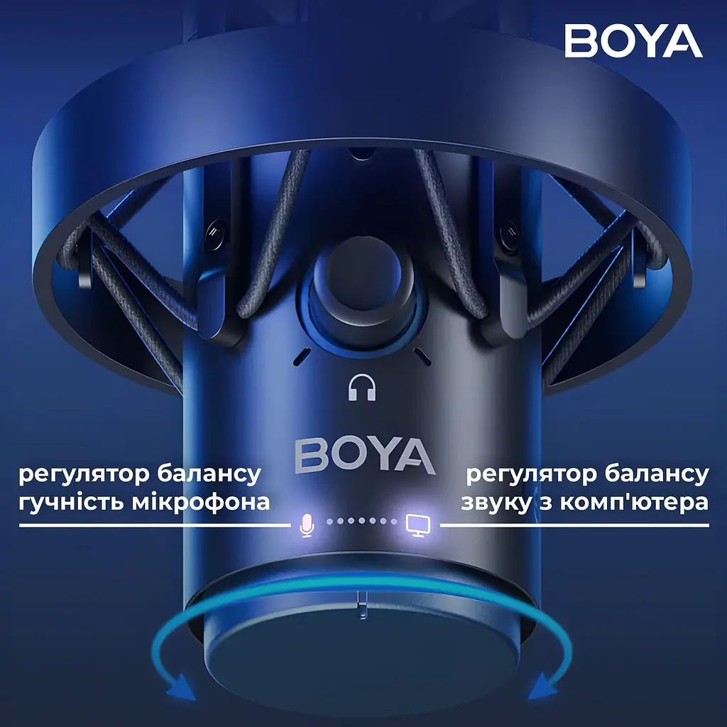 Мікрофон Boya K5-02 RGB Black K5-02) - фото 9
