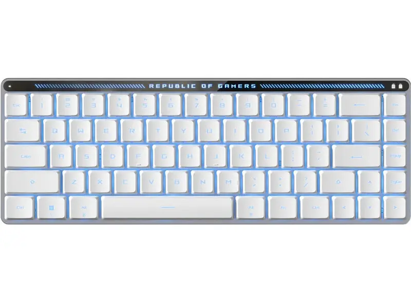 Клавіатура Asus ROG Falchion RX Low Profile Red (90MP03EC-BKMA10) - фото 3