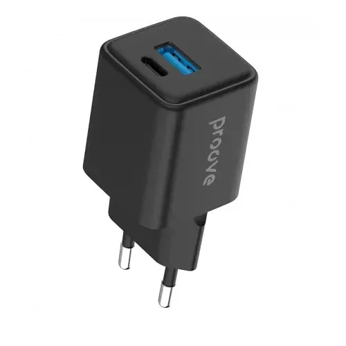 Мережевий зарядний пристрій Pocket GaN, Black, 30 Вт, 1xType-C (20 Вт Proove teh0033869