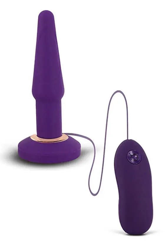 Анальна пробка з вібрацією APEX Plug Purple Small Orion 590886 87758 - фото 2