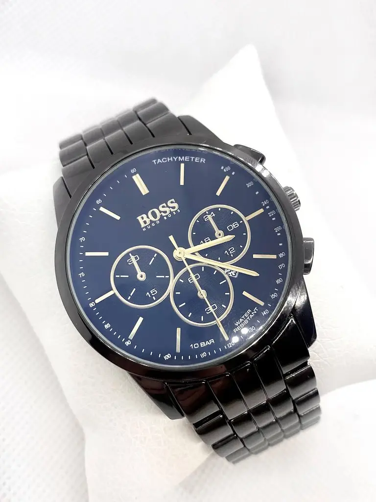 Наручний годинник чоловічий Clockhouse Boss Чорний (IBW905B) - фото 4