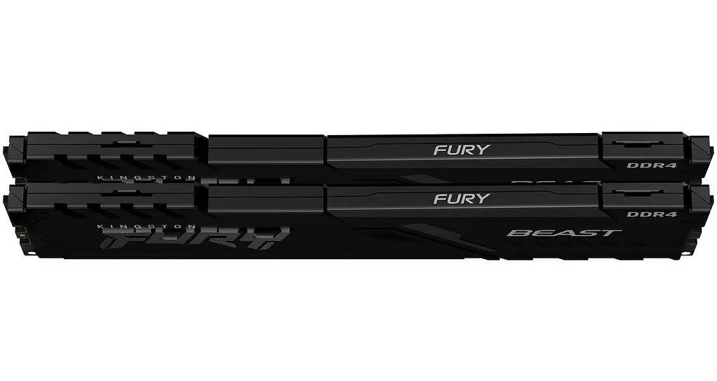 Модуль памятi DDR4 2x16GB/3200 Kingston Fury Beast Black (KF432C16BBK2/32) - фото 3