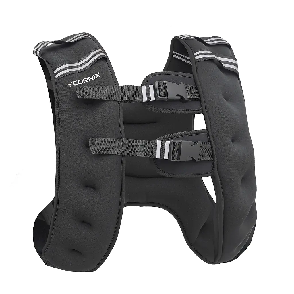 Жилет-обтяжувач для тренувань Cornix Weight Vest 8 кг XR-0344 Black - фото 4