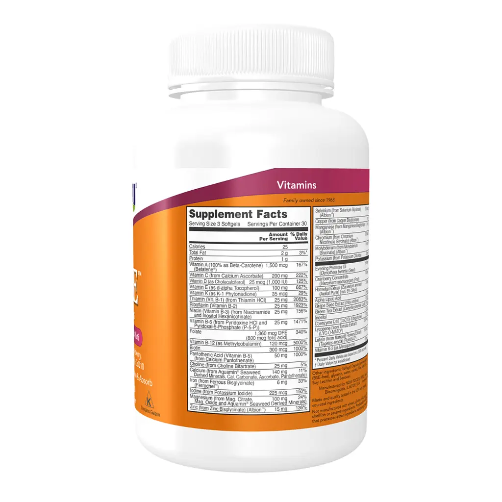 Жіночі мультивітаміни Єва EVE 90 softgels - фото 2
