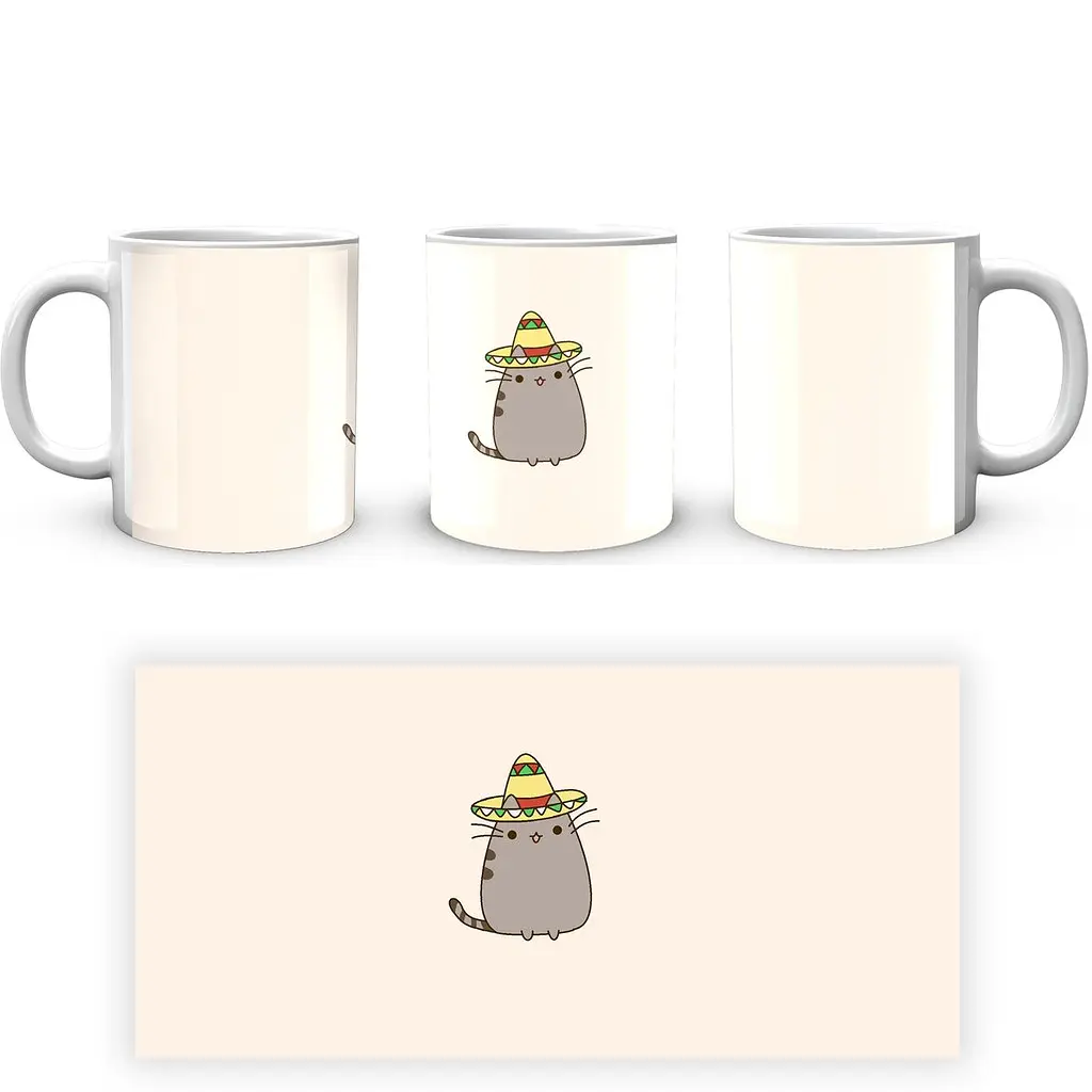 Кухоль GeekLand Pusheen Пушин PC 02.15 330 мл білий - фото 4