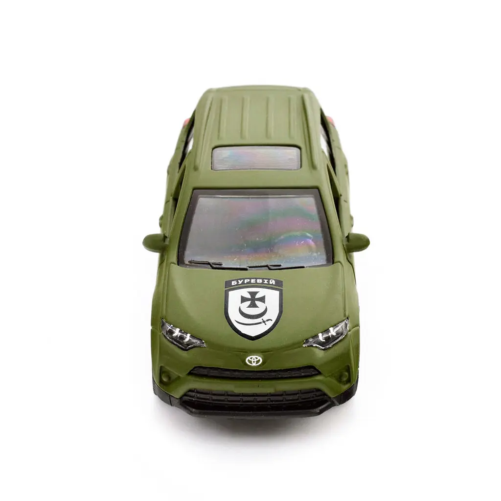 Автомодель TechnoDrive Шеврони Героїв Toyota Pav4 Буревій (KM6198) - фото 6