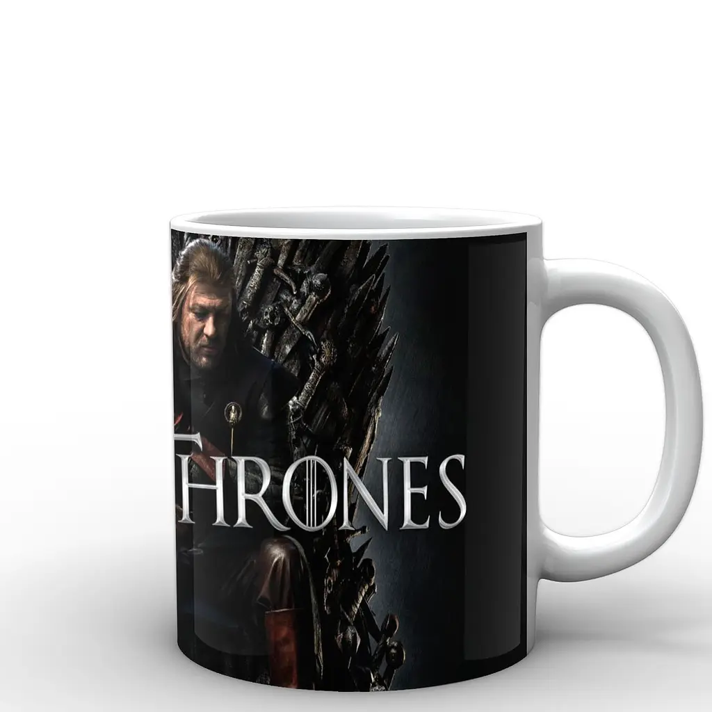 Кухоль GeekLand Game of Thrones постер GT.02.067 330 мл білий - фото 3
