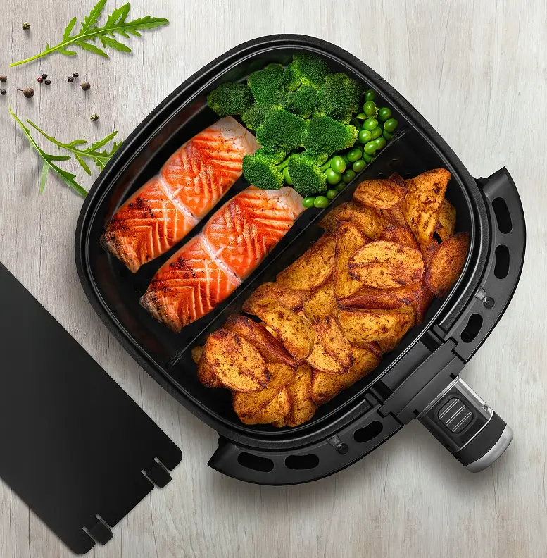 Аэрофритюрница Mozano Active Fryer Silver - фото 9