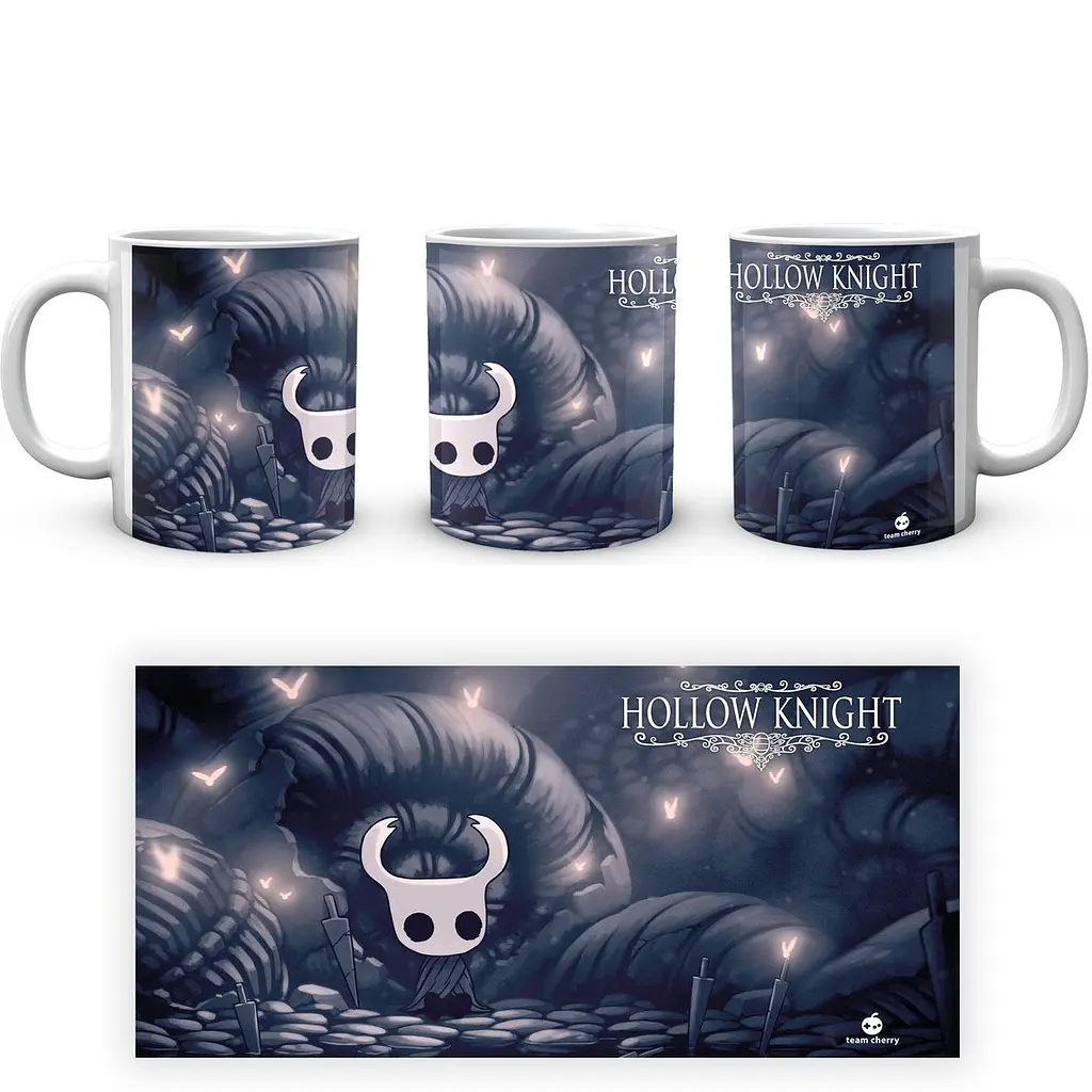 Кухоль GeekLand Hollow Knight Халлоунест HK.02.14 330 мл білий - фото 4